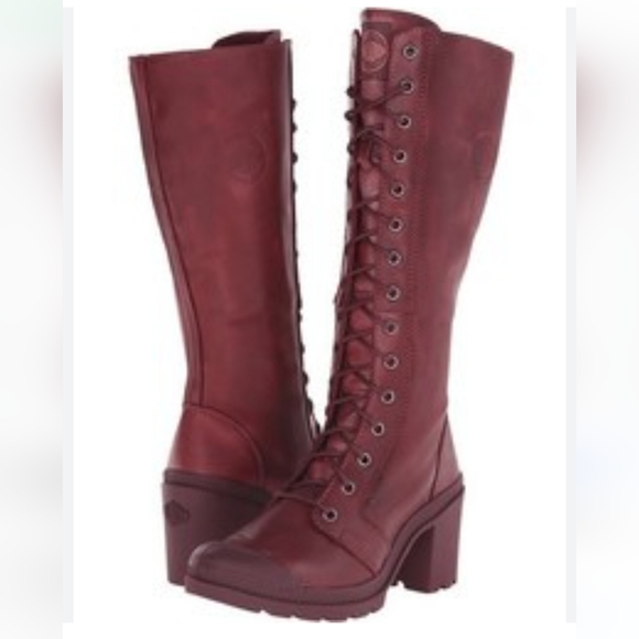 Palladium Shoes - Palladium Parade Heel L Zip Boots, Size 10